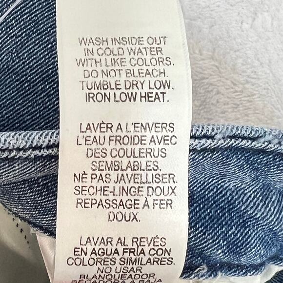 Good American Good Legs High Rise Straight Denim Jeans Blue Size 14 NWT Retro - Picture 13 of 15